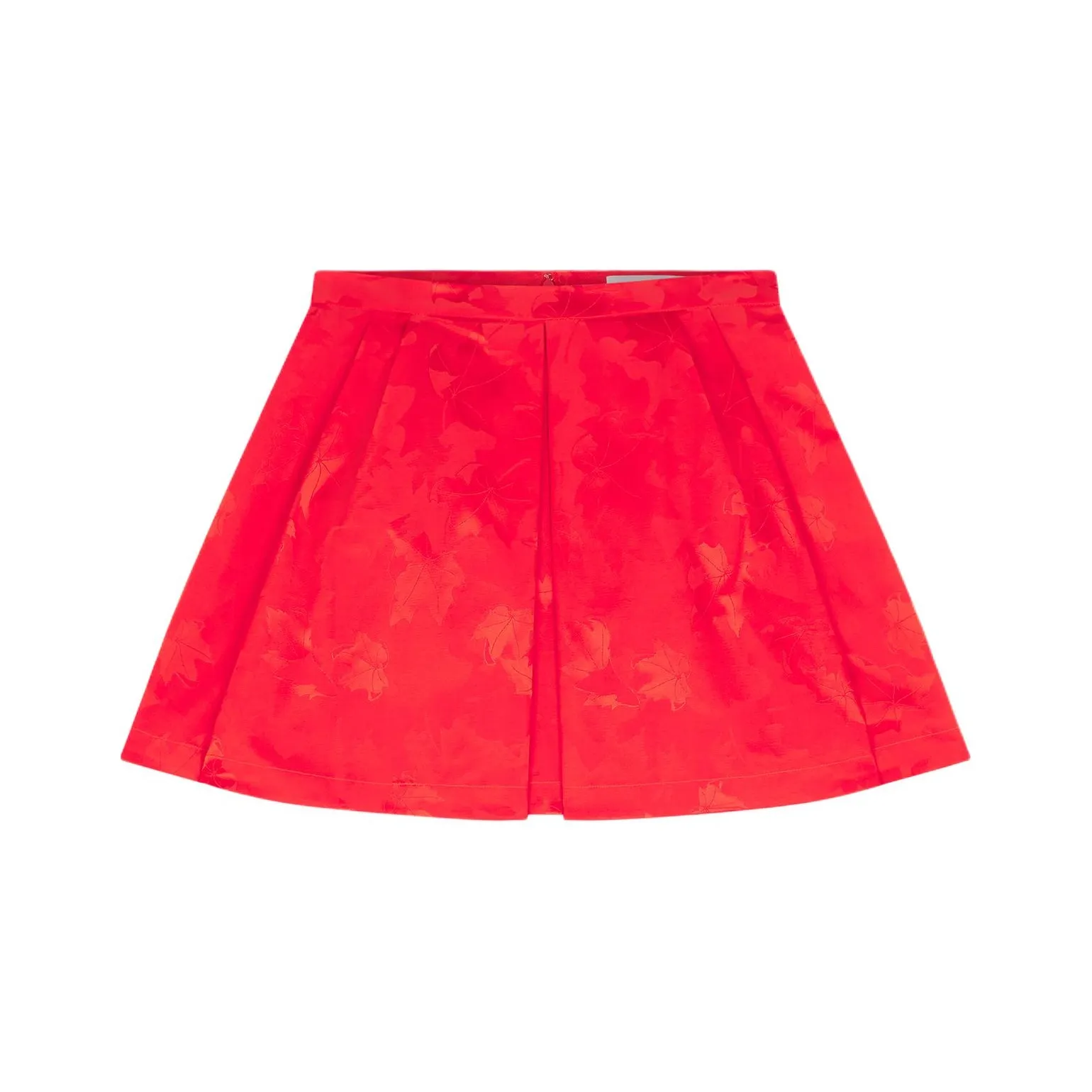 Maison Kitsune FW24 Casual Short Skirts Women's Wild Strawberry