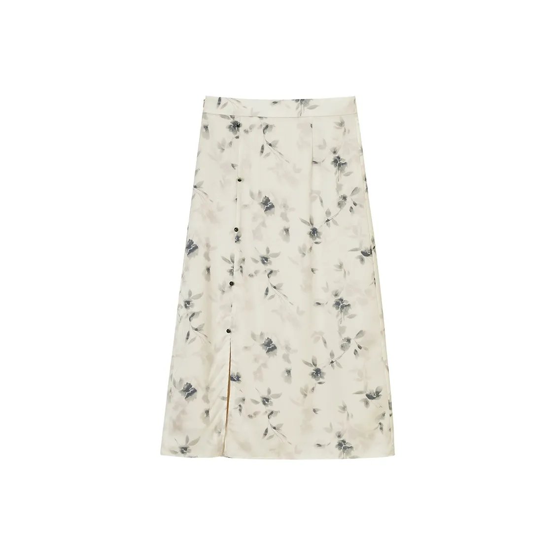 PEACEBIRD Бежевые Женские Повседневные Длинные Юбки