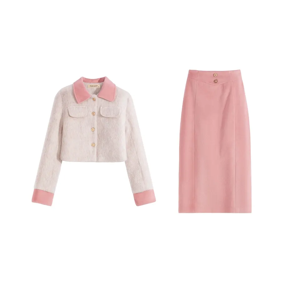 Incolore Комплект с юбкой Женские Розовый