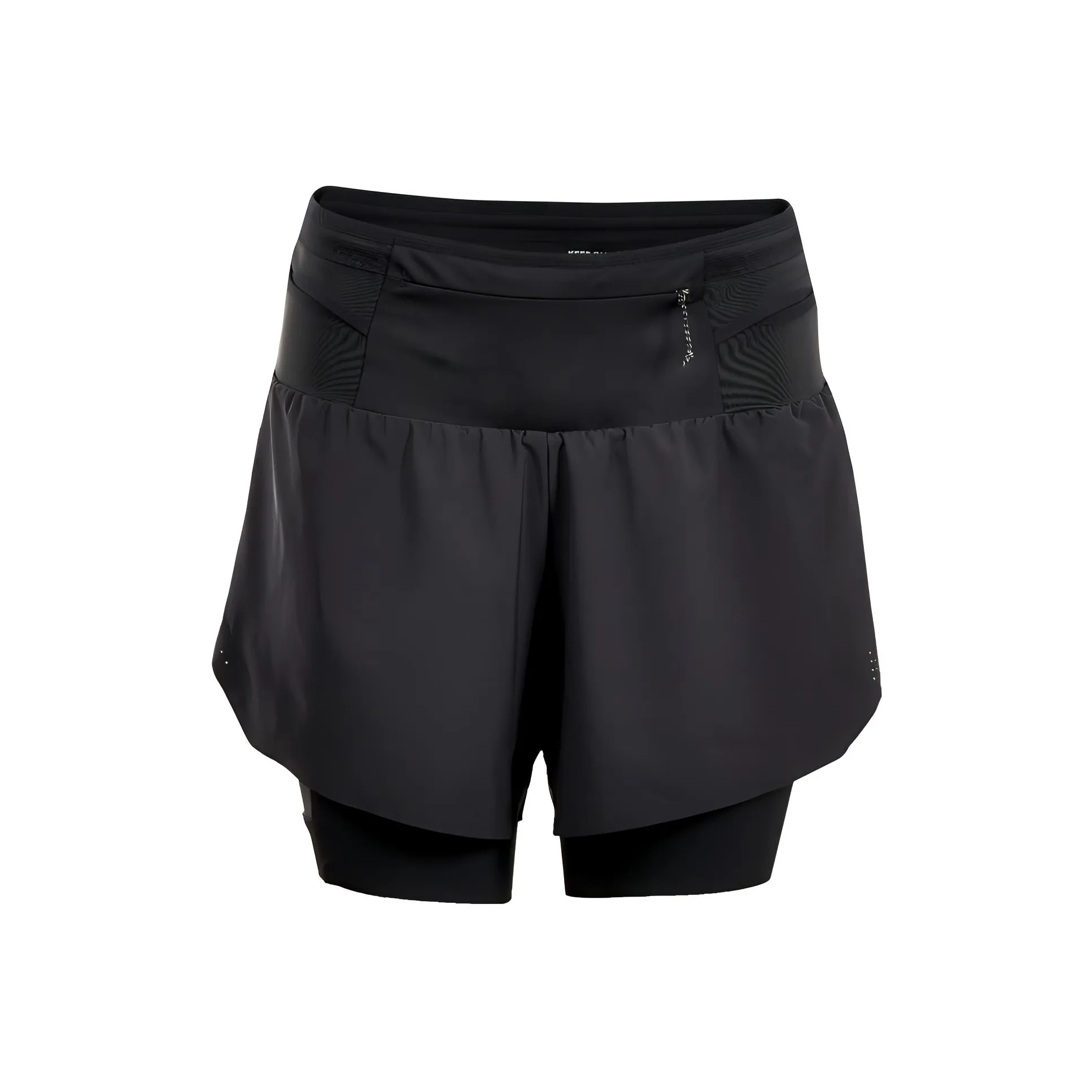 DECATHLON Спортивные шорты Женские Черные