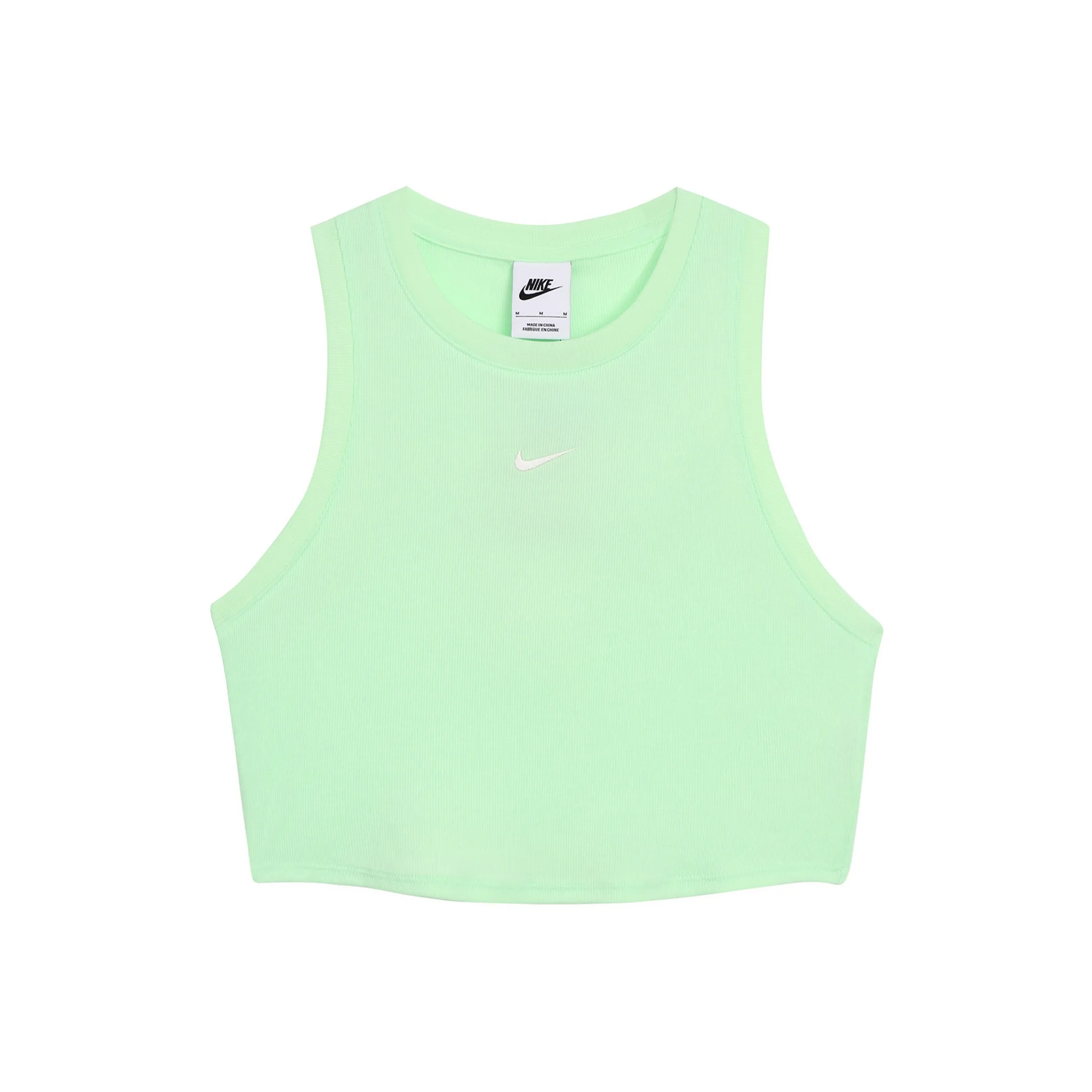 Nike Майка Женская Паровая Зеленая