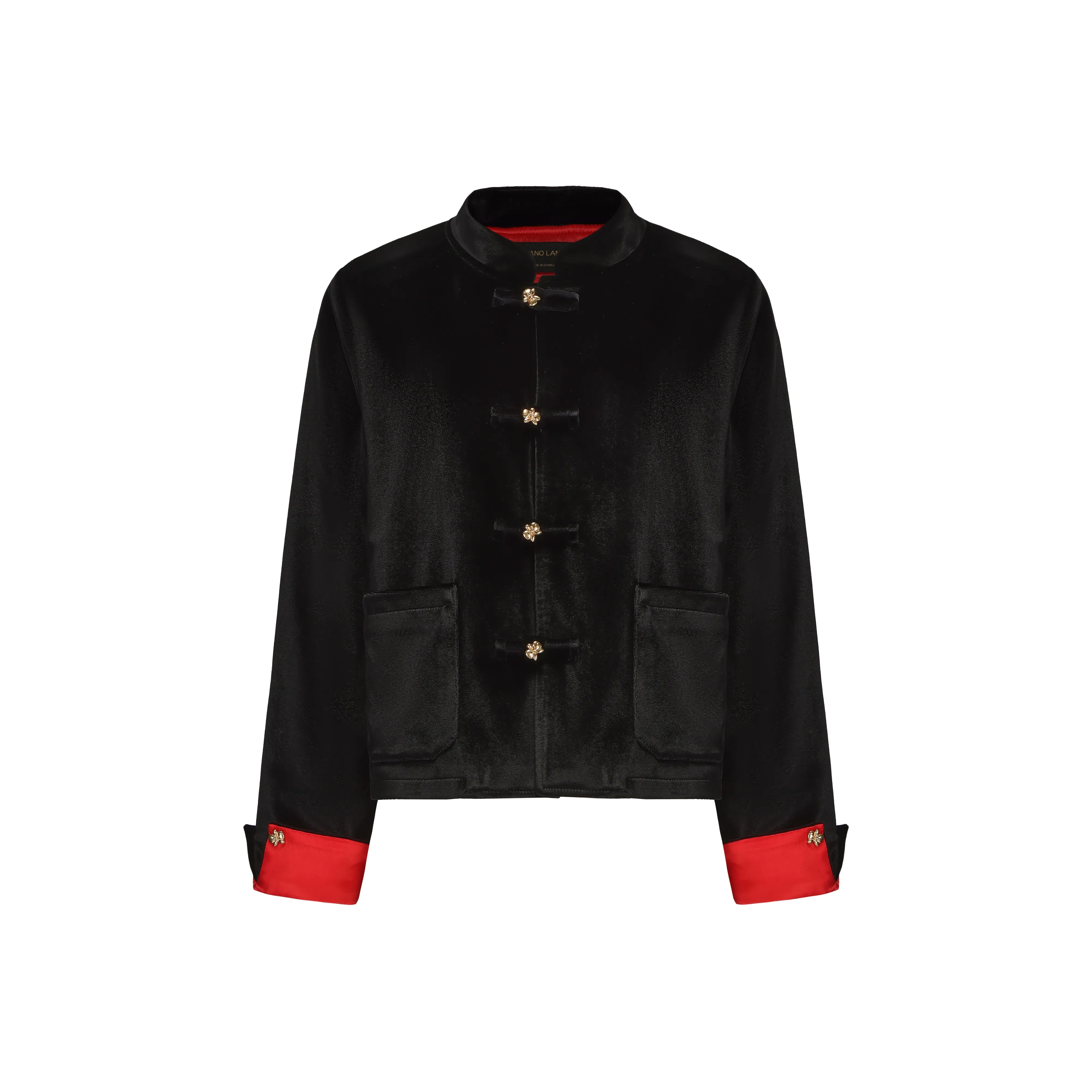 GALLIANO LANDOR Куртки и пальто Черный Красный Дети Возраст 3-7 лет