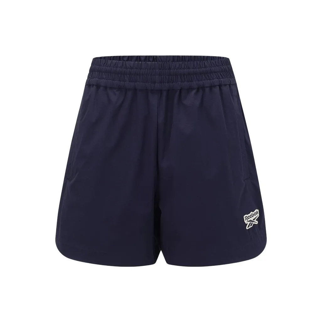 Reebok совместные спортивные шорты женские темно-синие