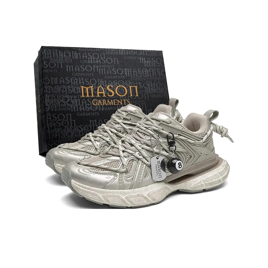 Masongarments Cage Series Толстая подошва Низкий топ Унисекс