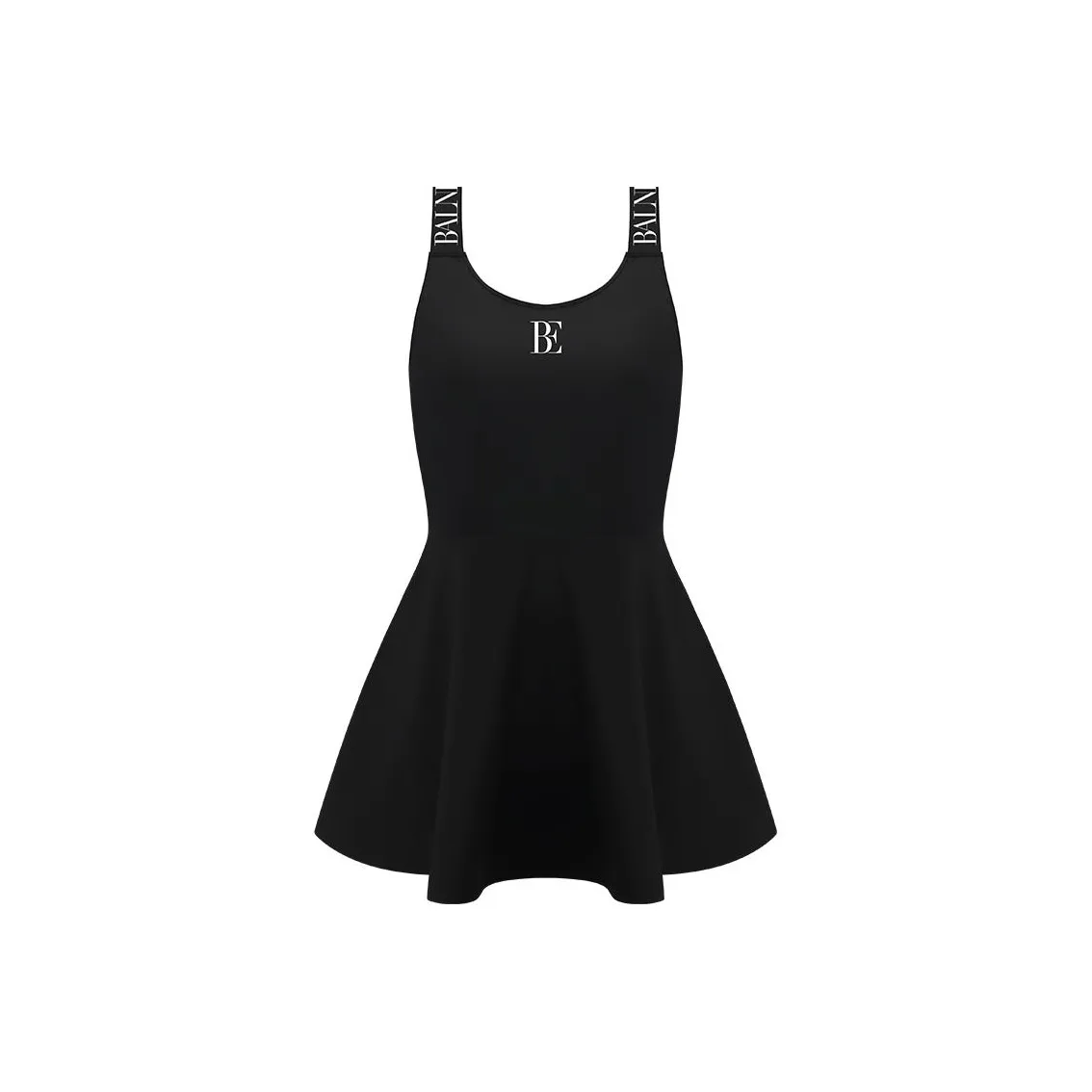 BALNEAIRE Малое черное платье Черные женские платья и юбки для плавания