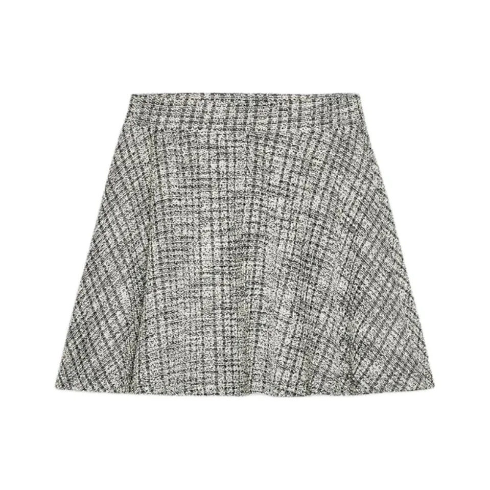 ZARA Повседневные короткие юбки Женские Nude Black