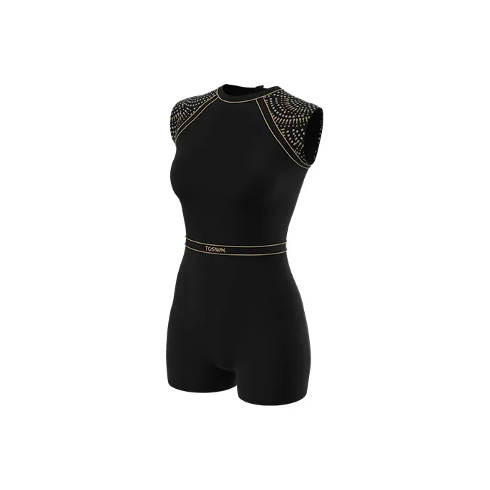 TOSWIM One Piece Swimsuits Women's Night Sea Starry