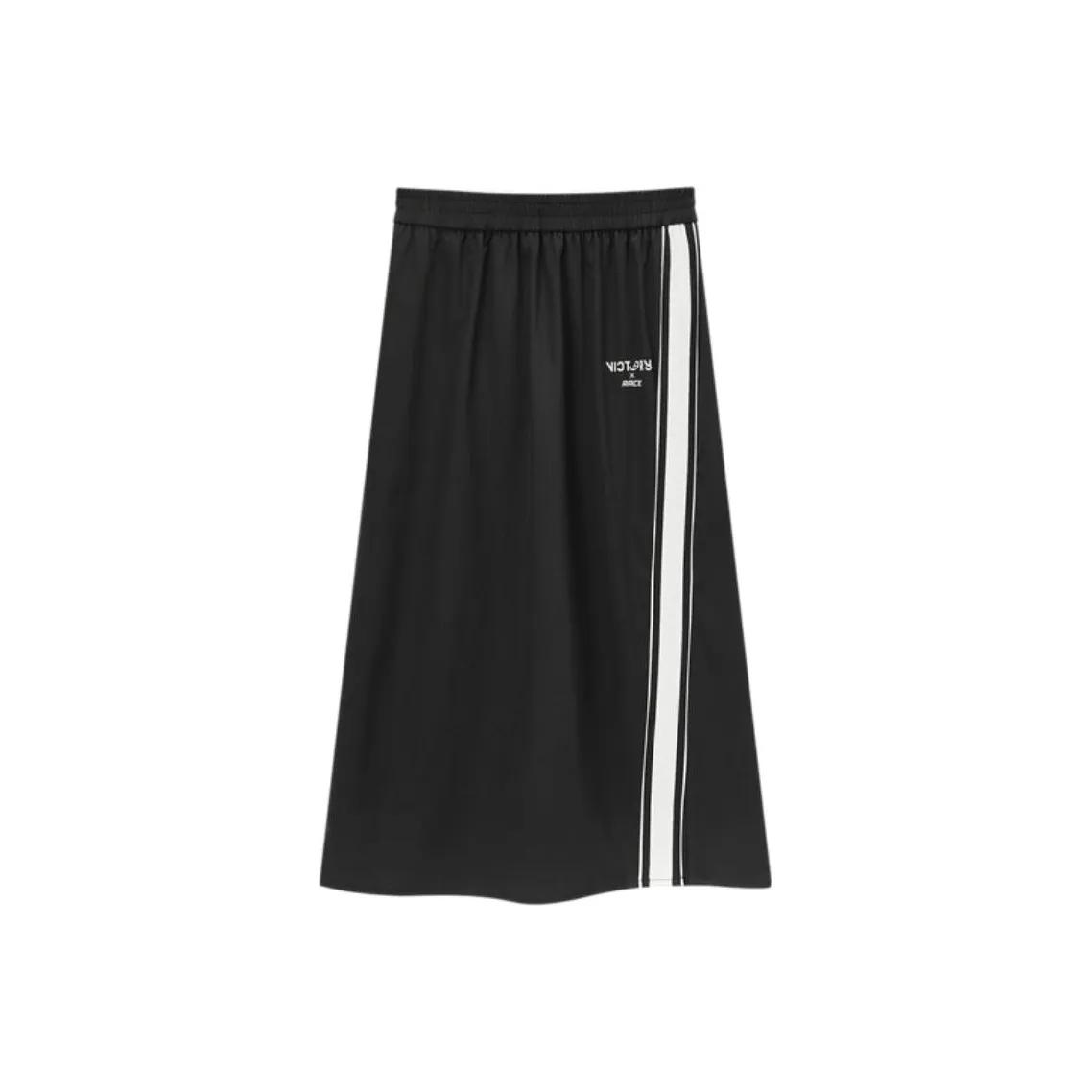 EICHITOO Casual Long Skirts Women's Black Trim