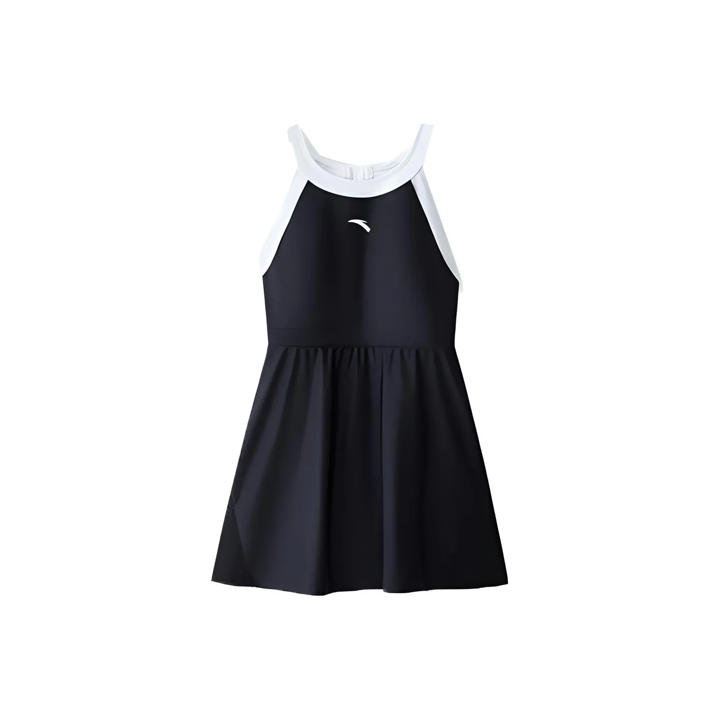 Anta Swim Dresses & Skirts Women's Basic Black/Pure White