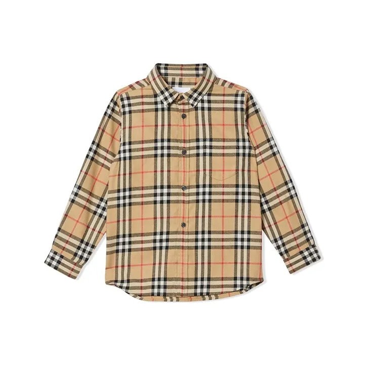 Burberry Бежевый Kids Рубашки
