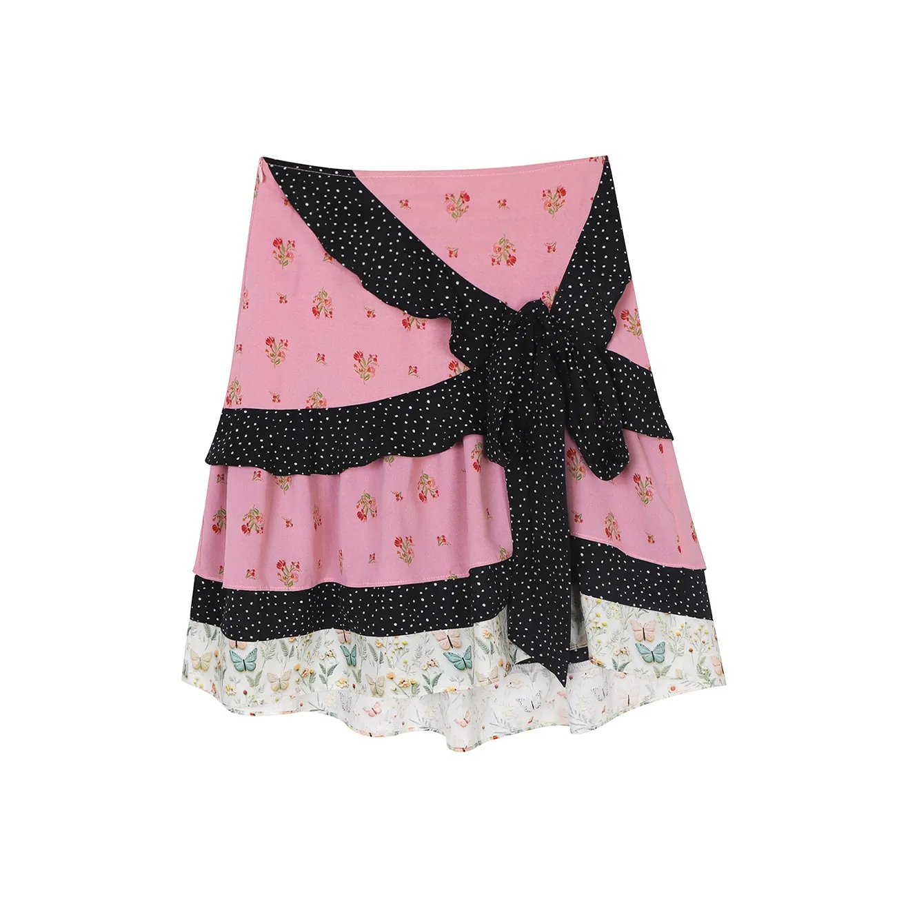 GTLA Повседневные короткие юбки Женские Розовый