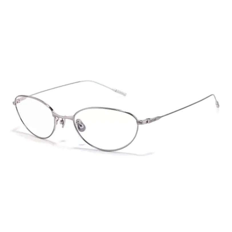 Fakeme β-титан Нерегулярная форма Оправы для очков Унисекс Серебряный