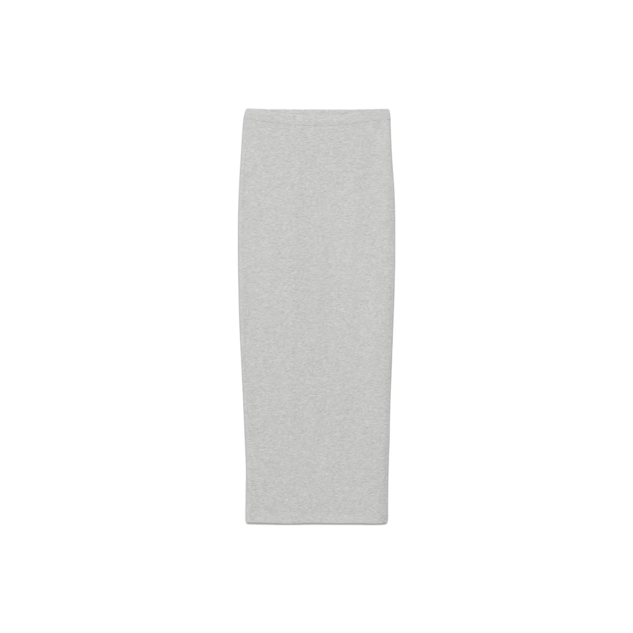ARITZIA FW24 The Group By Babaton Luxe Lounge Stillness Skirt Casual Long Skirts Women's Heather Chrome Gray