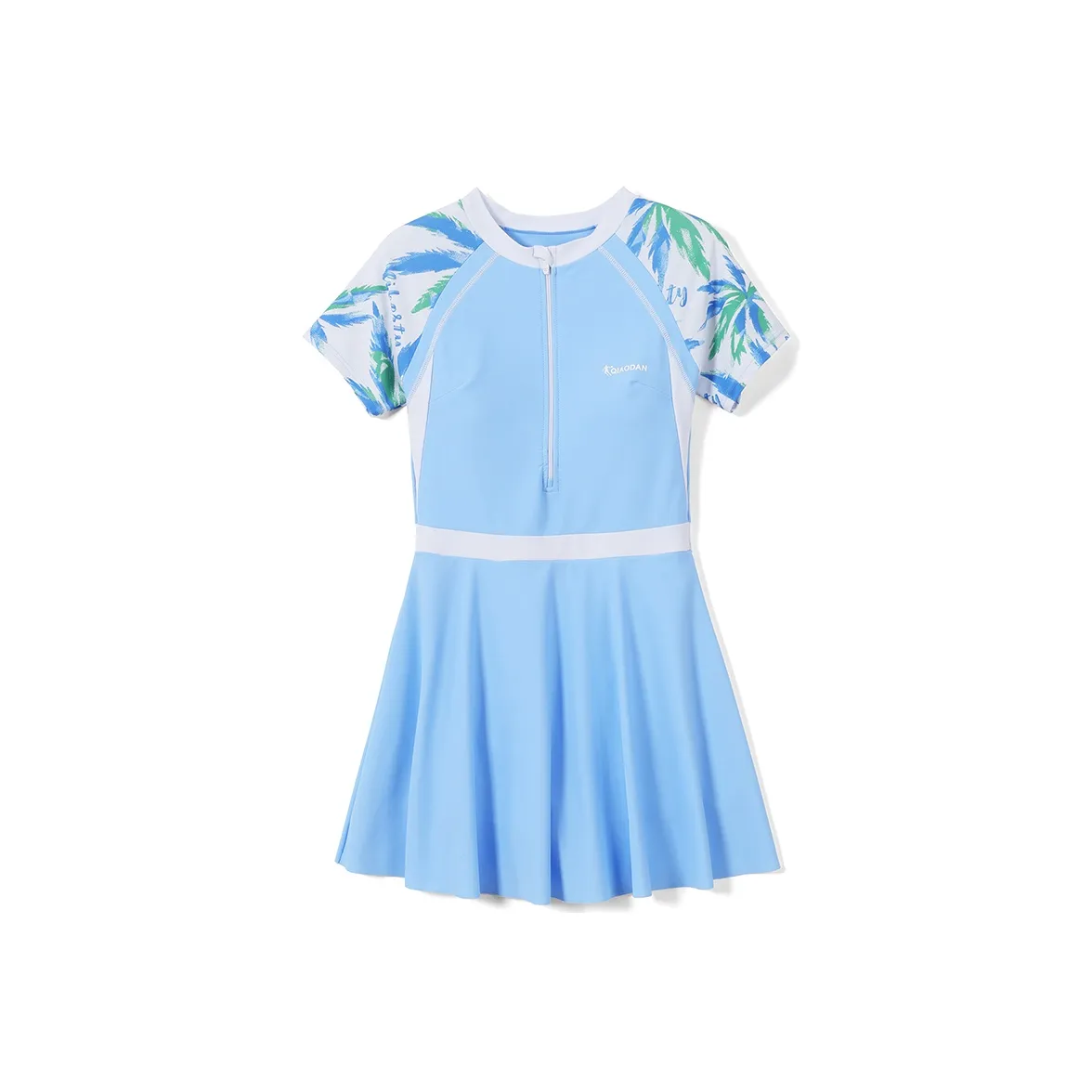 QIAODAN Ван-Пис Купальник Женский Светло-Синий