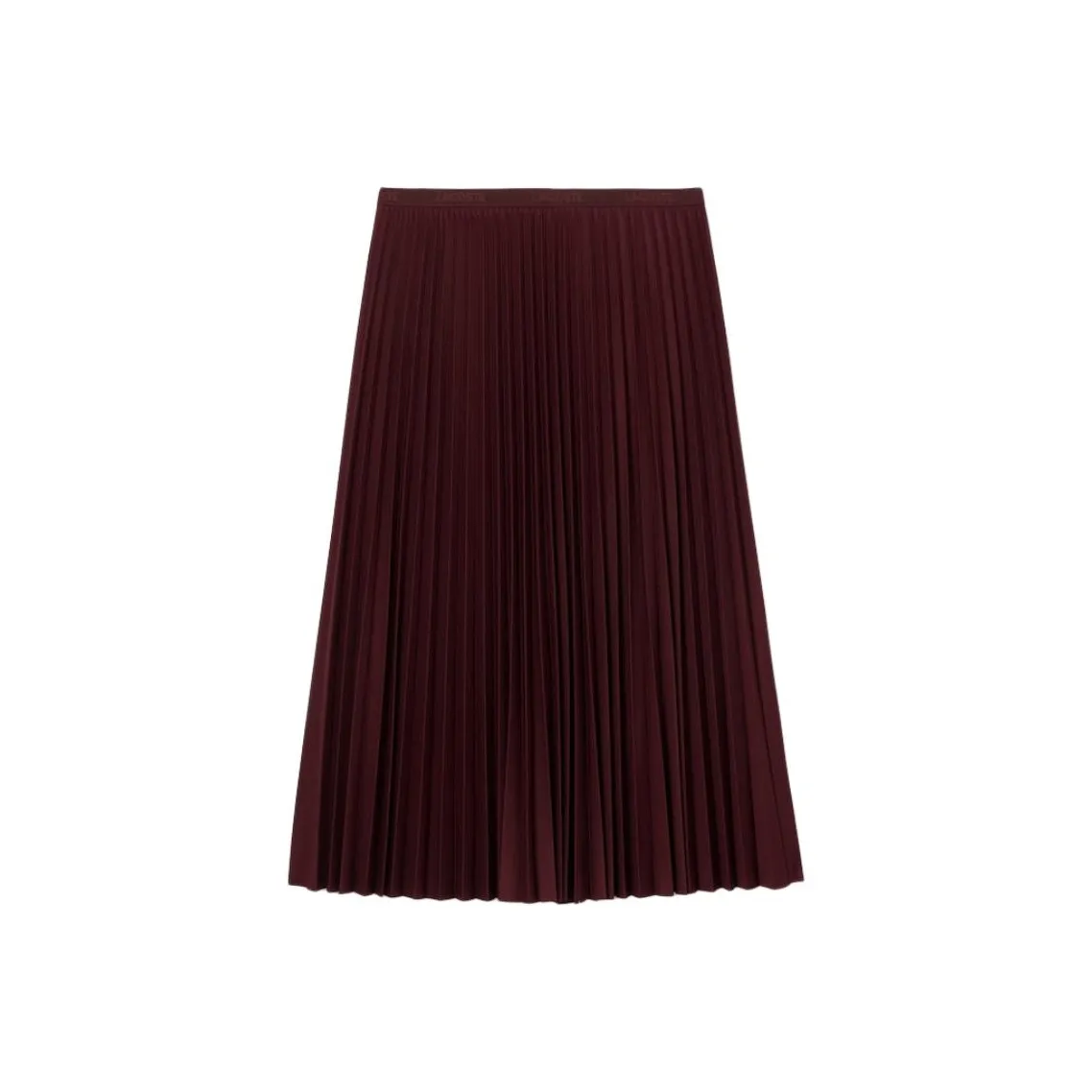 LACOSTE Повседневный Длинный Юбка Женская Красный Коричневый