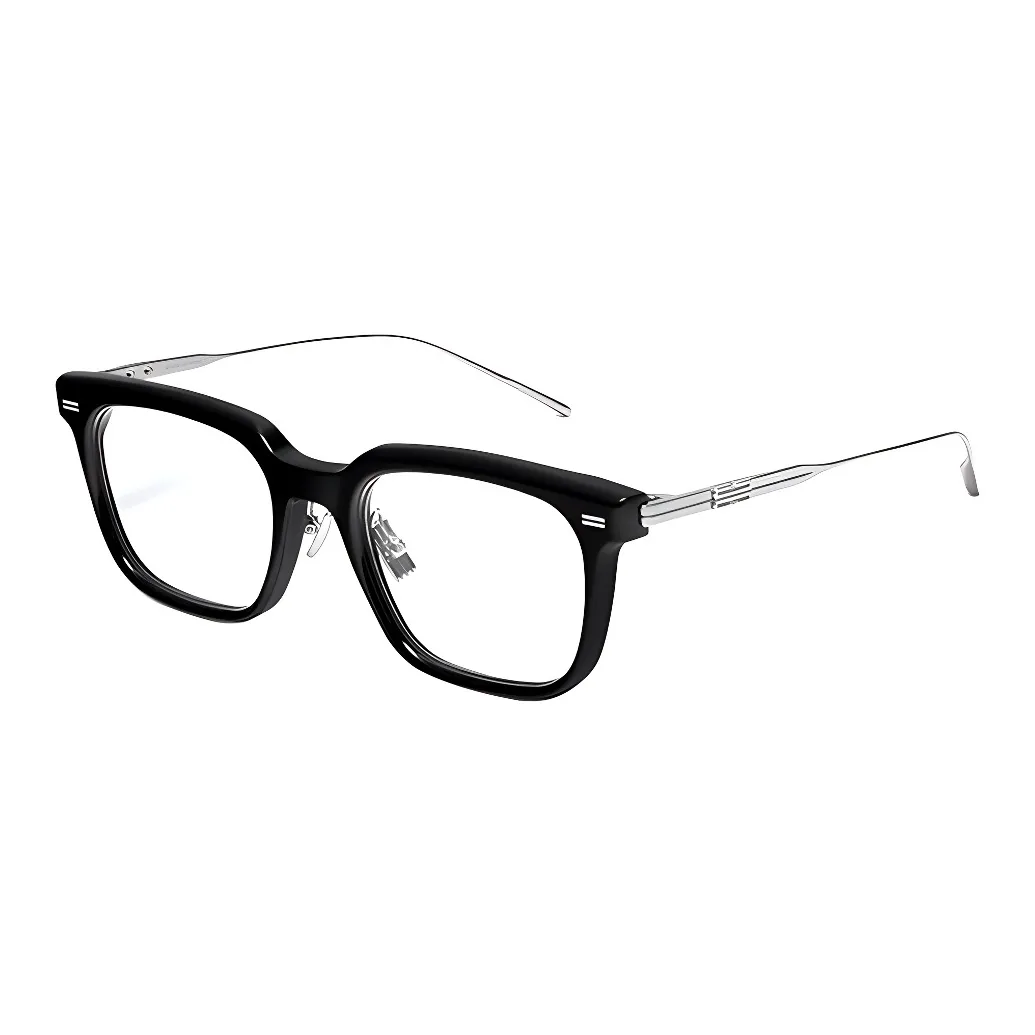 GENTLE MONSTER Пластиковая оправа Металл Квадратные Оправы для очков Унисекс Серебряный