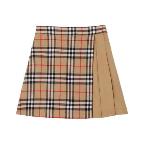 Burberry Kids Юбки Верблюжий