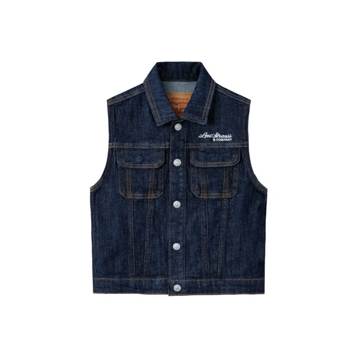 Levis Озеро Низ Синий Школьный возраст Жилеты