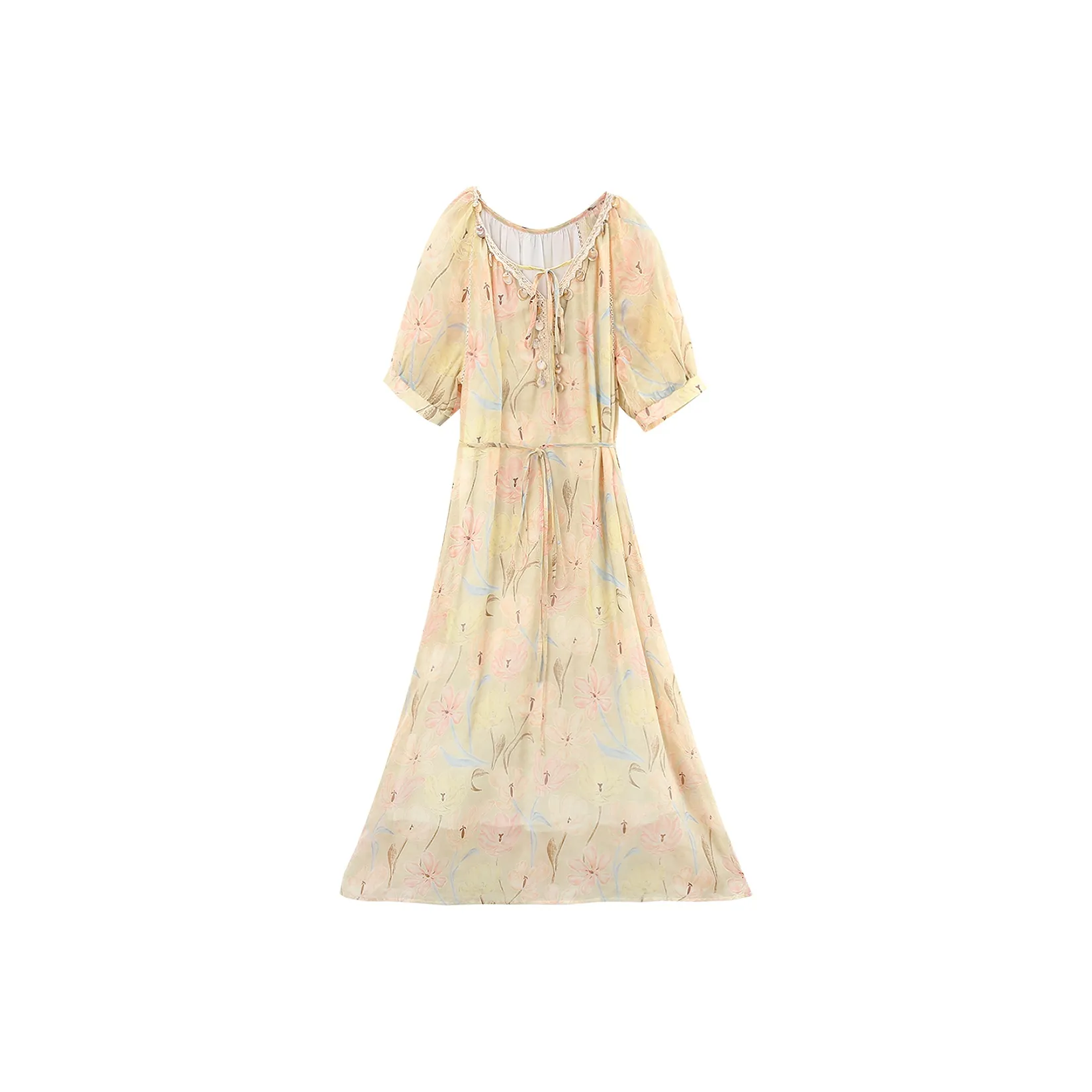 A Paradise For Awakening Short Sleeved Dress Women's
