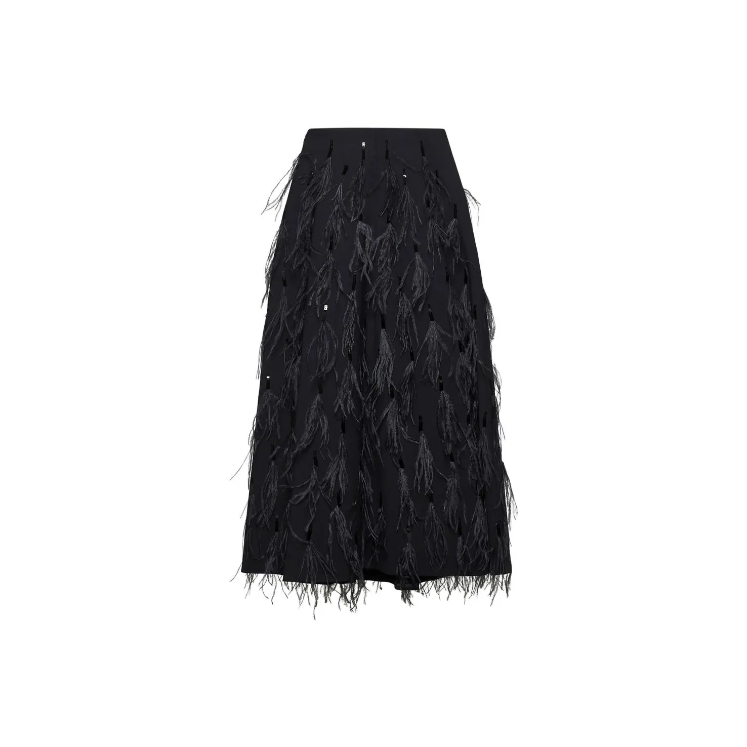 Brunello Cucinelli Sequin Detailed A Line Skirt