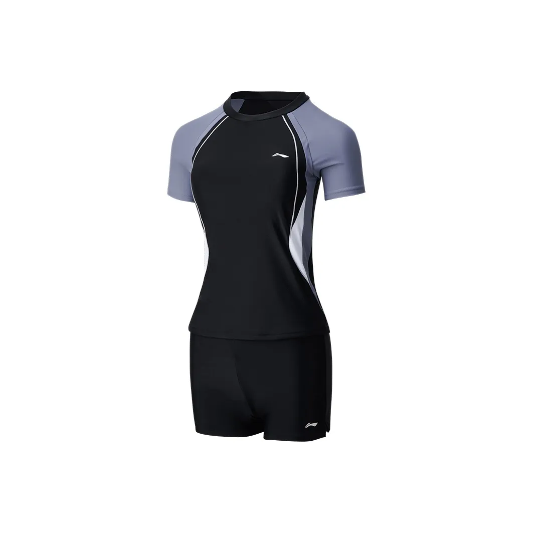 Подкладка Двухкомпонентный Купальник Женский Черный