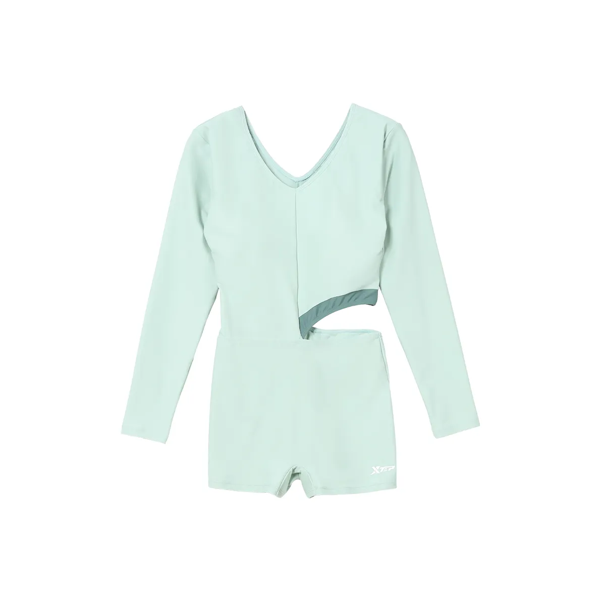 XTEP Van-Pis Купальник Женский Гороховый Зеленый