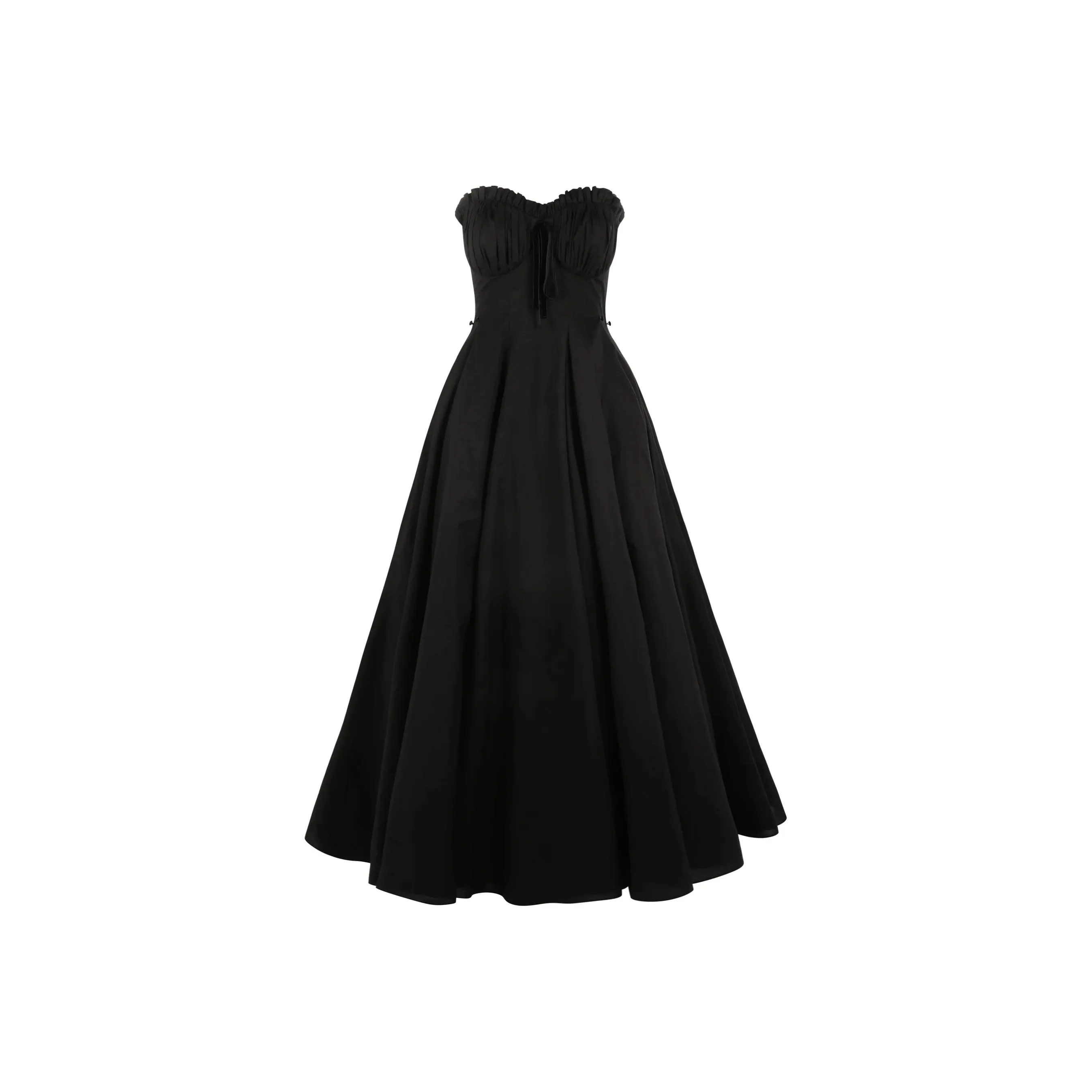 Selkie Collection FW24 Evening Dress Women's Black