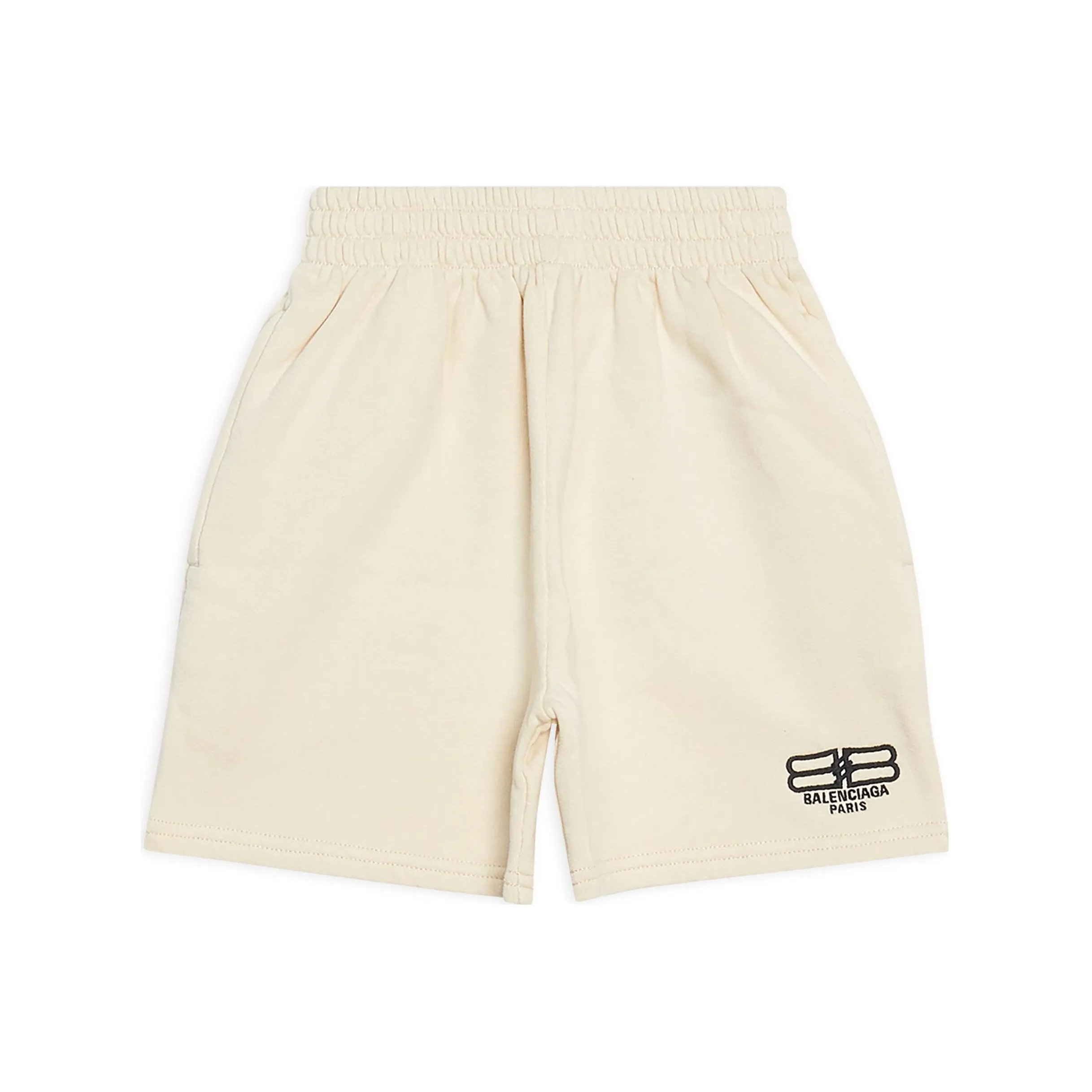 Balenciaga FW22 Спортивный Повседневный Шорты Регулярный крой Детский Экрю
