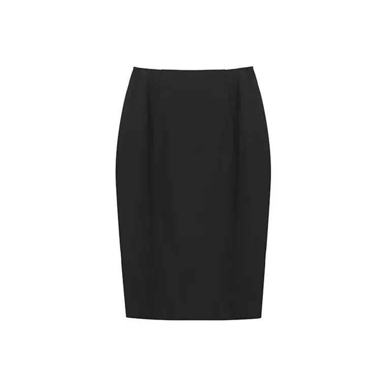 SYEEE WITH U Повседневный Длинный Юбка Женские Черный