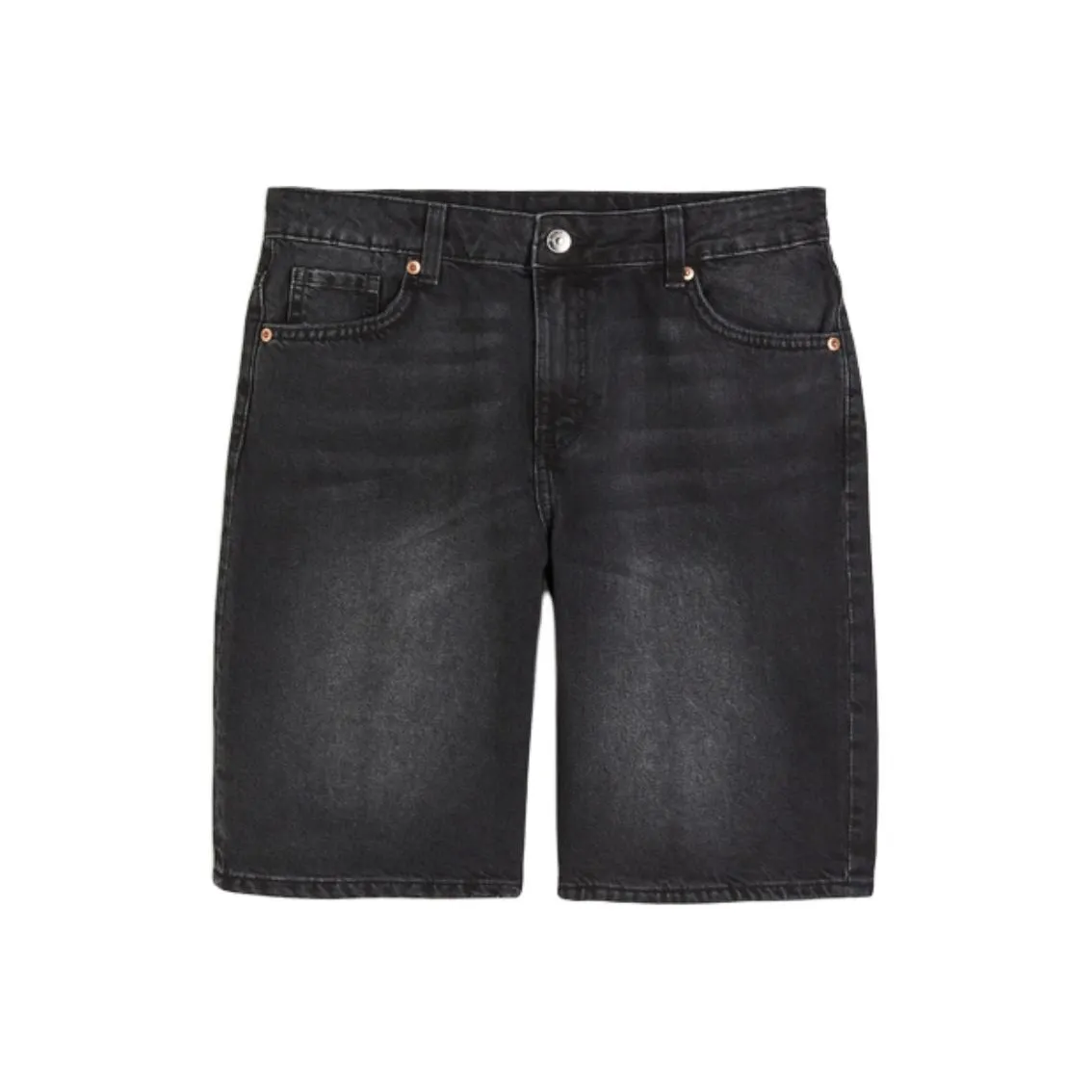 H&M Denim Shorts Women's Black