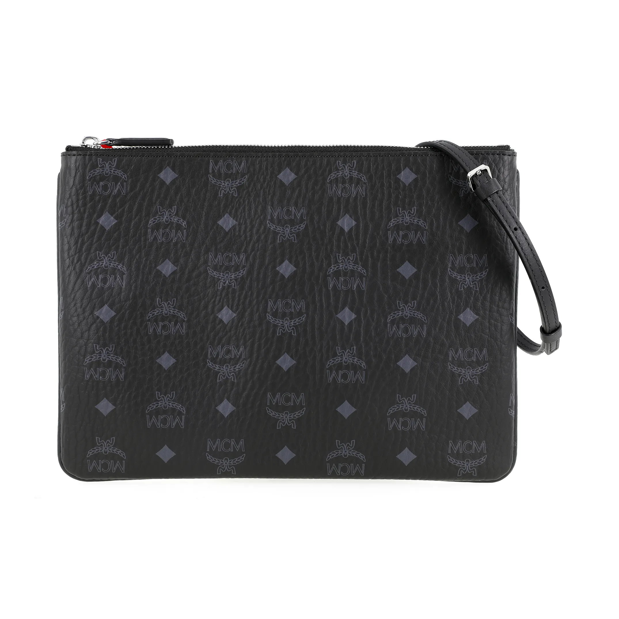 Gancini-print leather tote bag