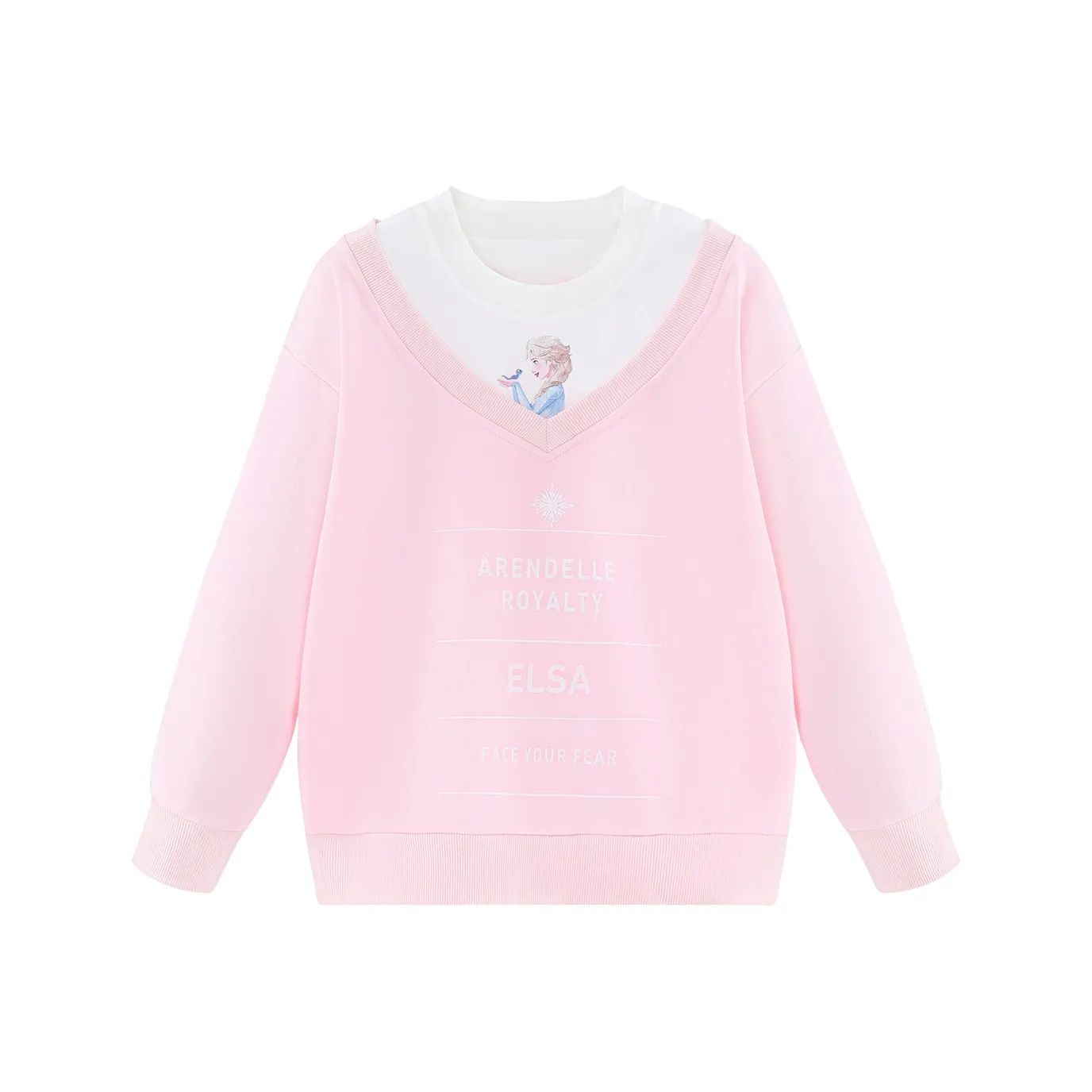 Disney Толстовка Розовая для детей 3-7 лет