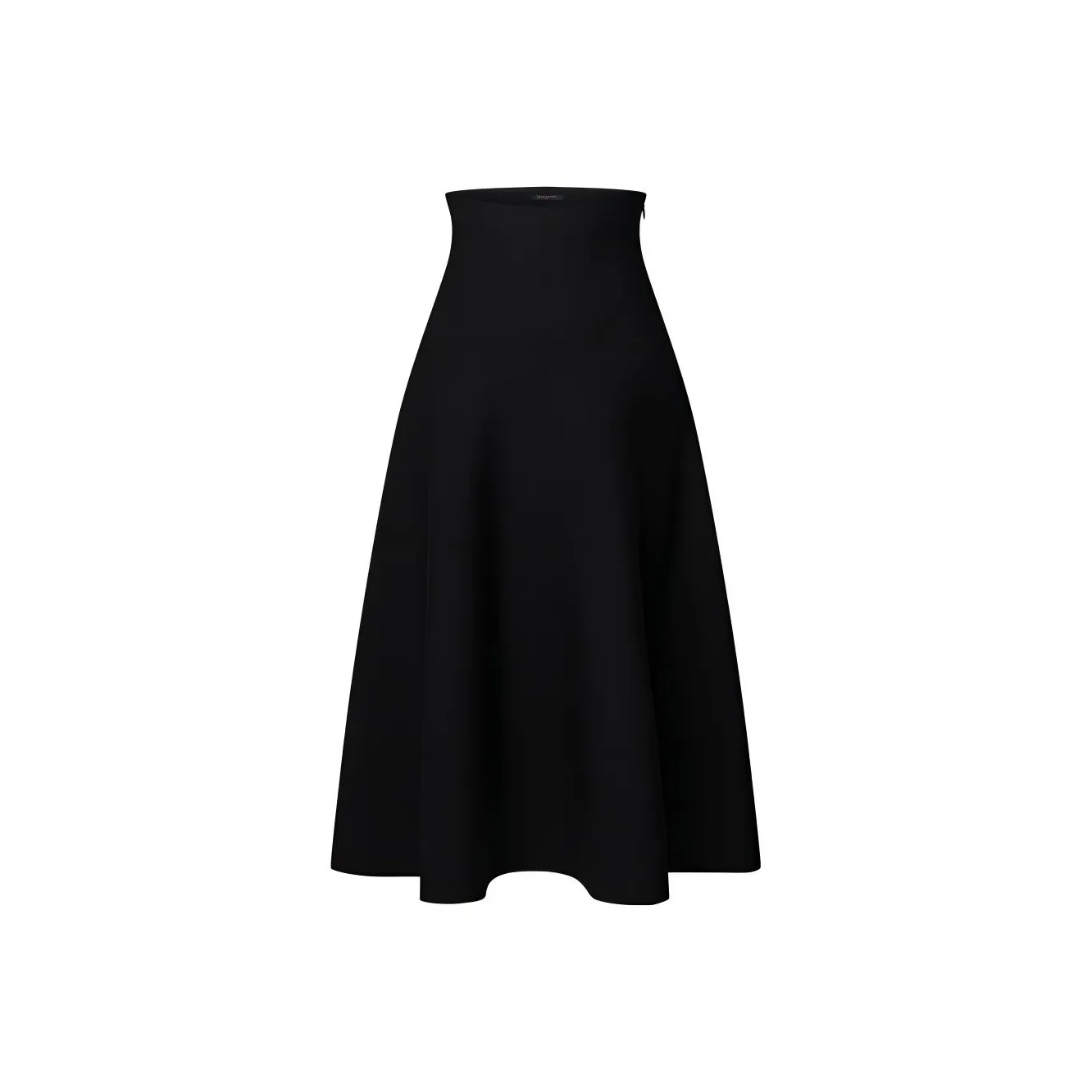 LOUIS VUITTON Flared Wool Skirt