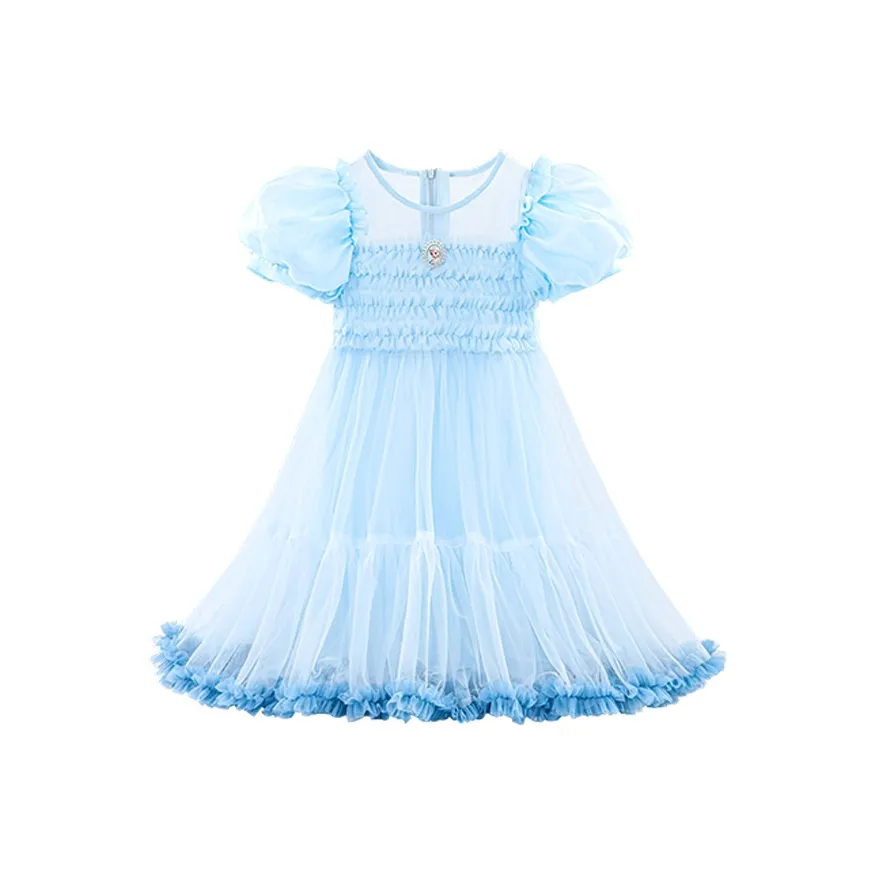 Disney Детское платье синего цвета для дошкольников