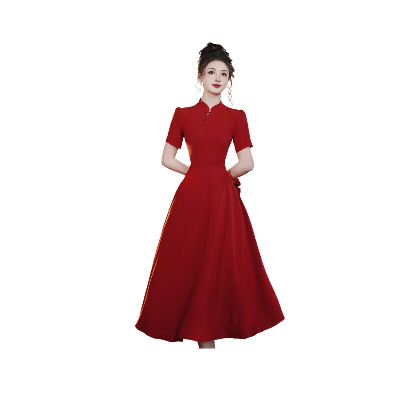 FLIM Платье Женское Ципао