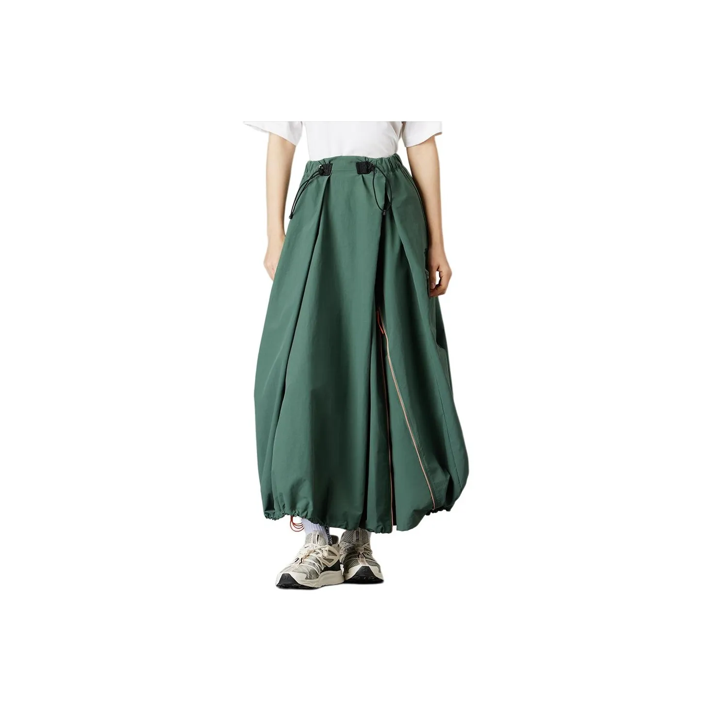 THE NORTH FACE Urban Exploration Повседневный Длинный Юбка Женские Lushengs Зеленый