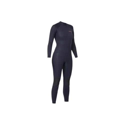 DECATHLON 100 Series Темно-синий/Кораллово-розовый Женские гидрокостюмы