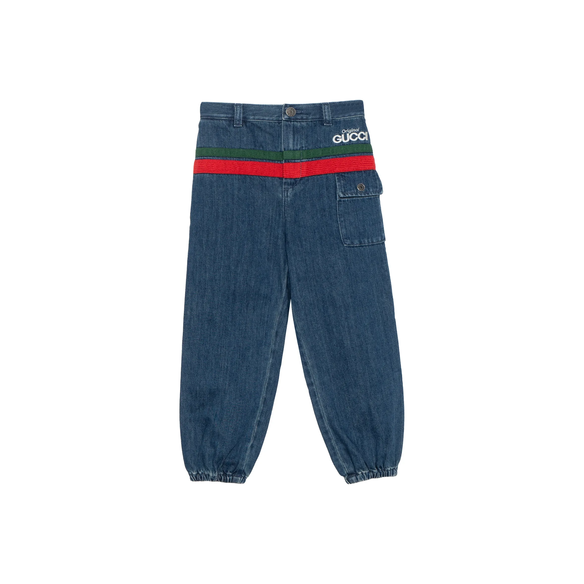 GUCCI Джинсы Детская одежда FW22 Синий Малыш