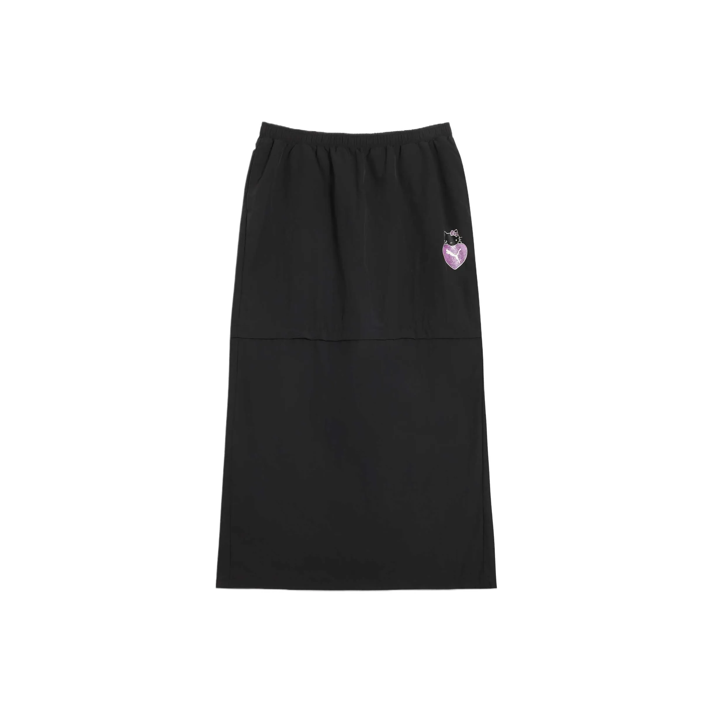 PUMA x HELLO KITTY Повседневная Длинная Юбка Женская Черная