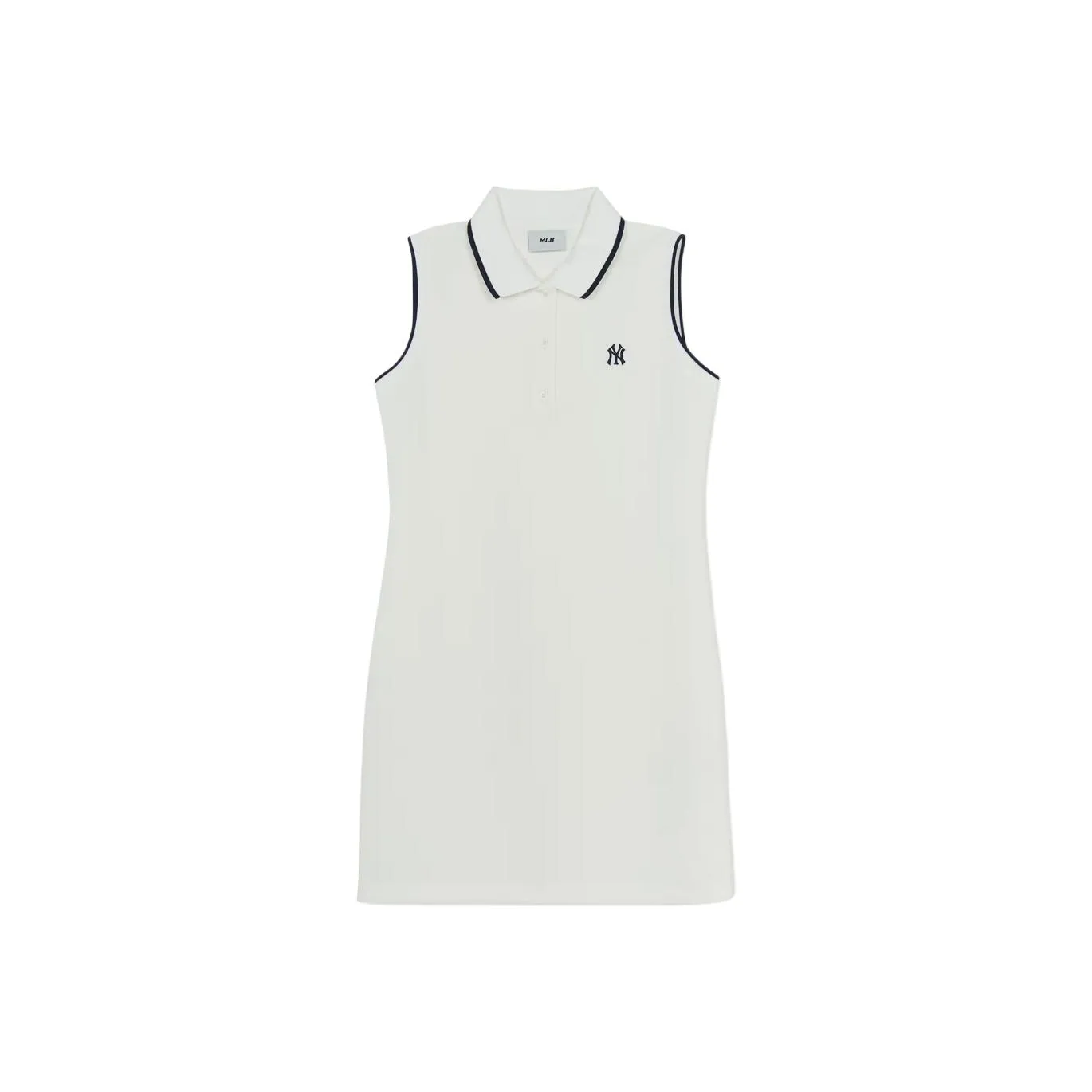 MLB Preppy Style Collection New York Yankees 25SS Sleeveless Dress Women's White