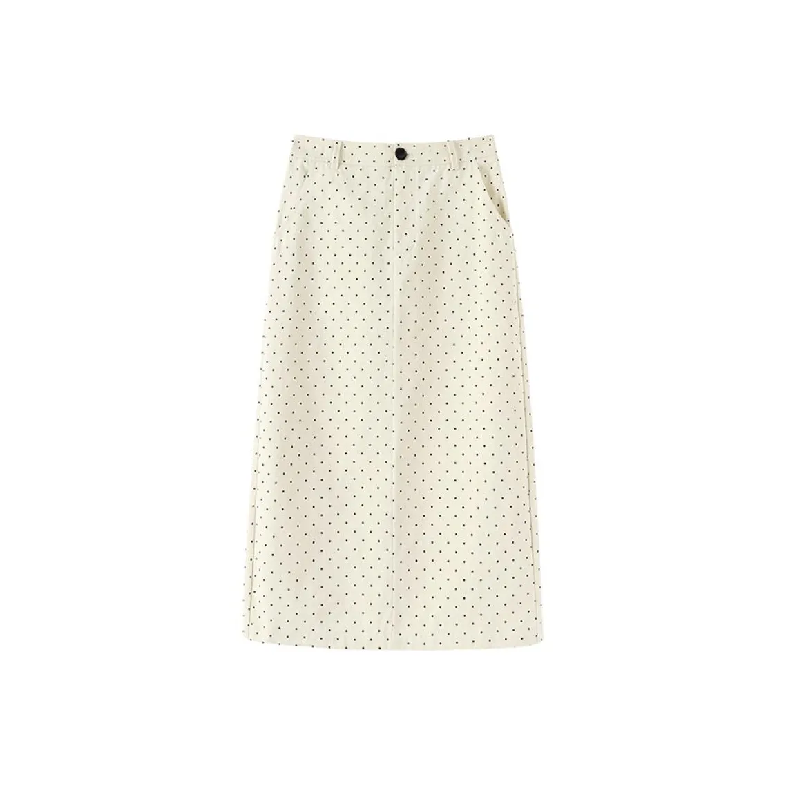 SHIRAN Повседневная длинная юбка женская праздничная в горошек