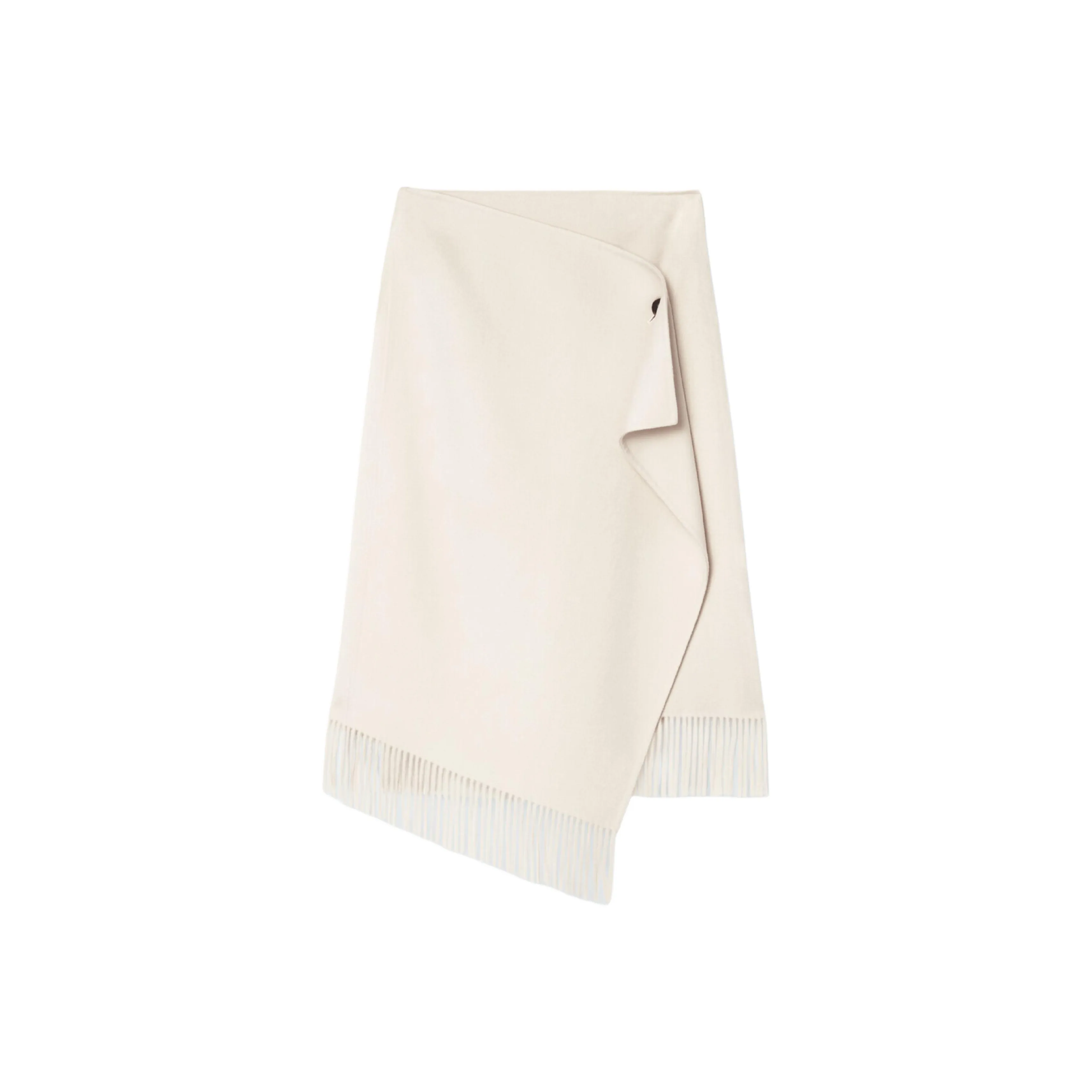 COS Повседневный Длинный Юбка Женская Белая