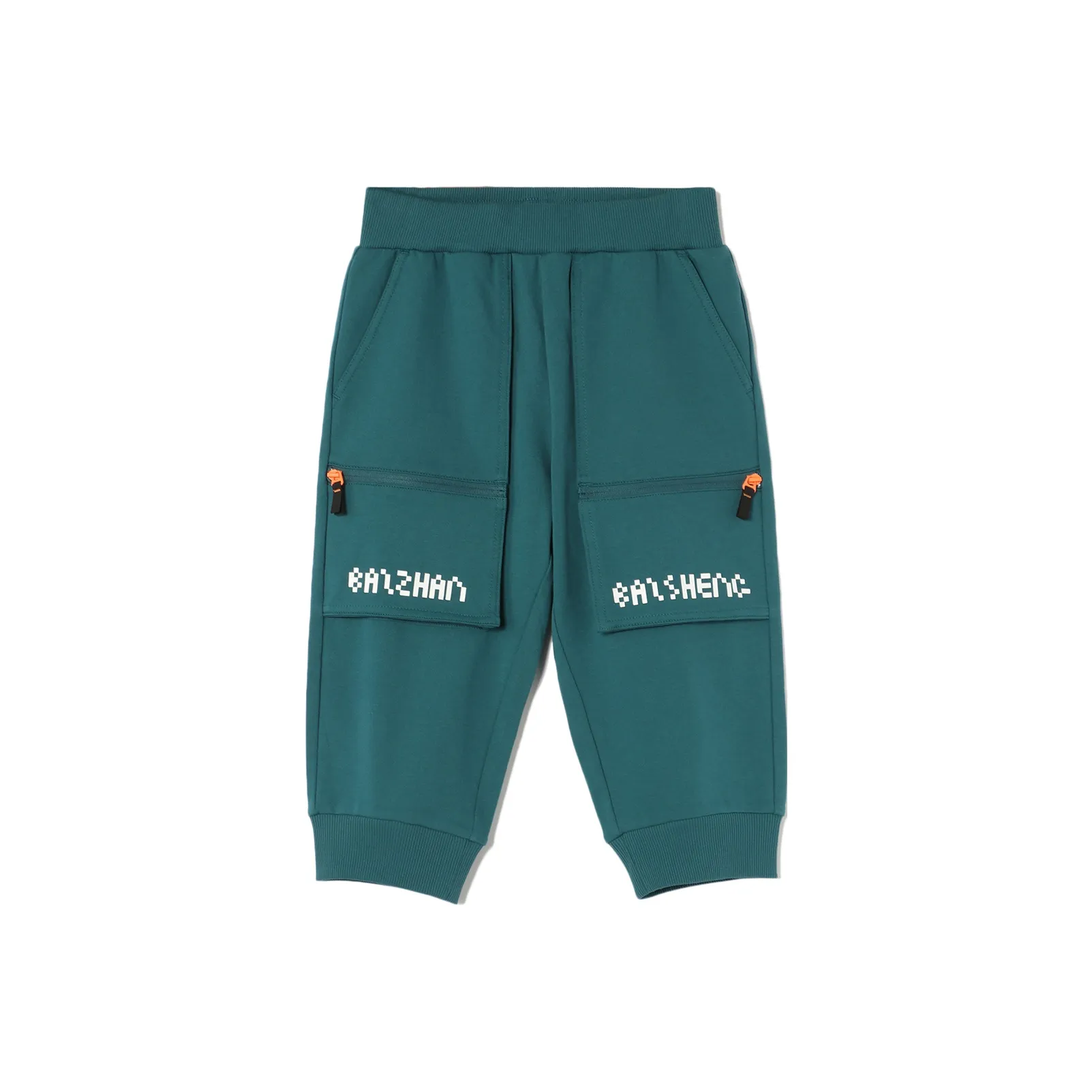 Детские LINING YOUNG Вязаные Спортивные Штаны Sports Life Collection Кораллово-Синий