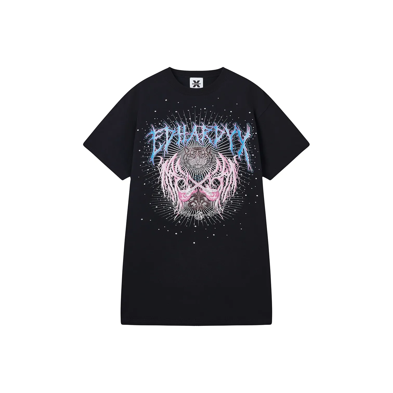 ED HARDY X Short Sleeved Dress Women's