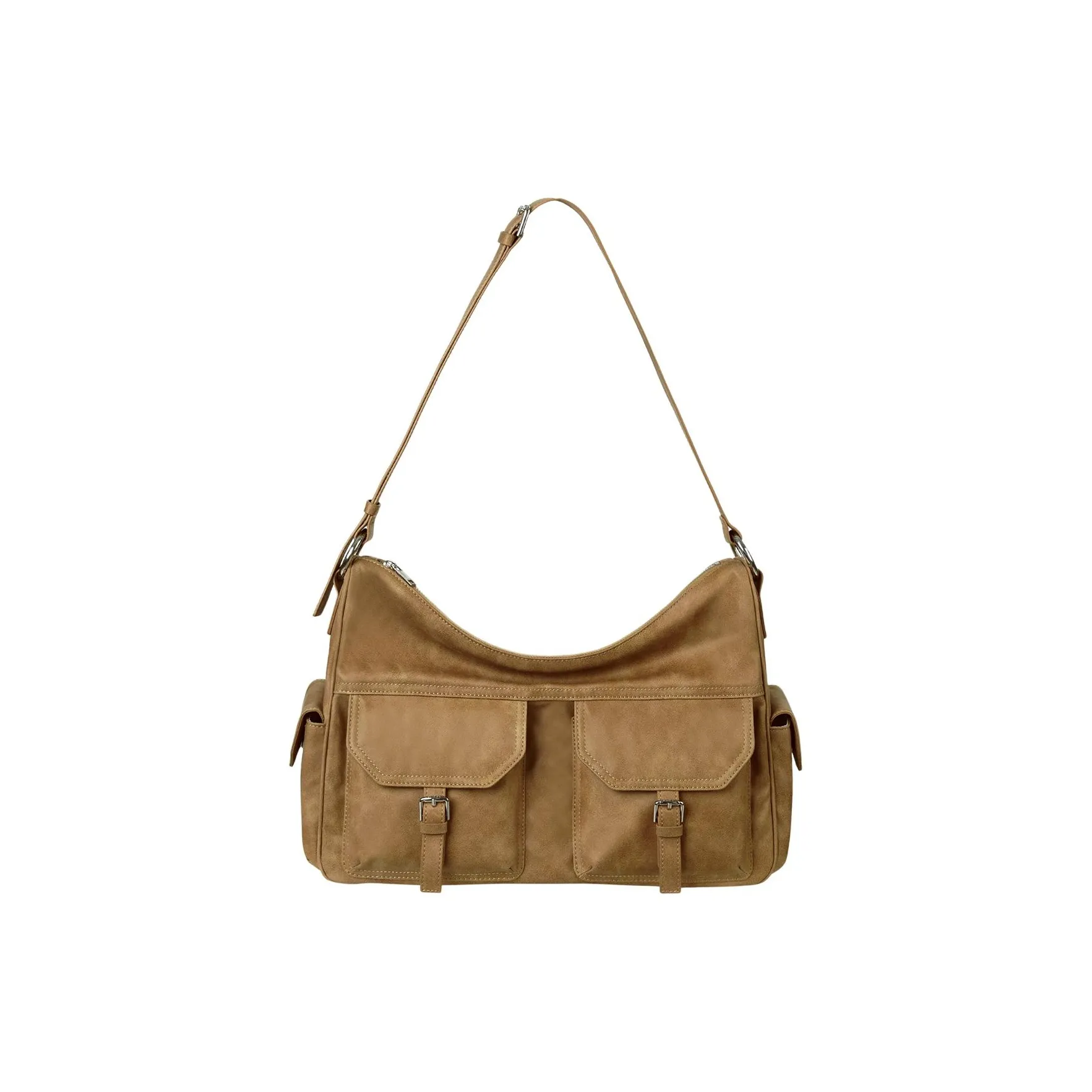 Stand Oil Сумка через плечо из искусственной кожи женская коричневая