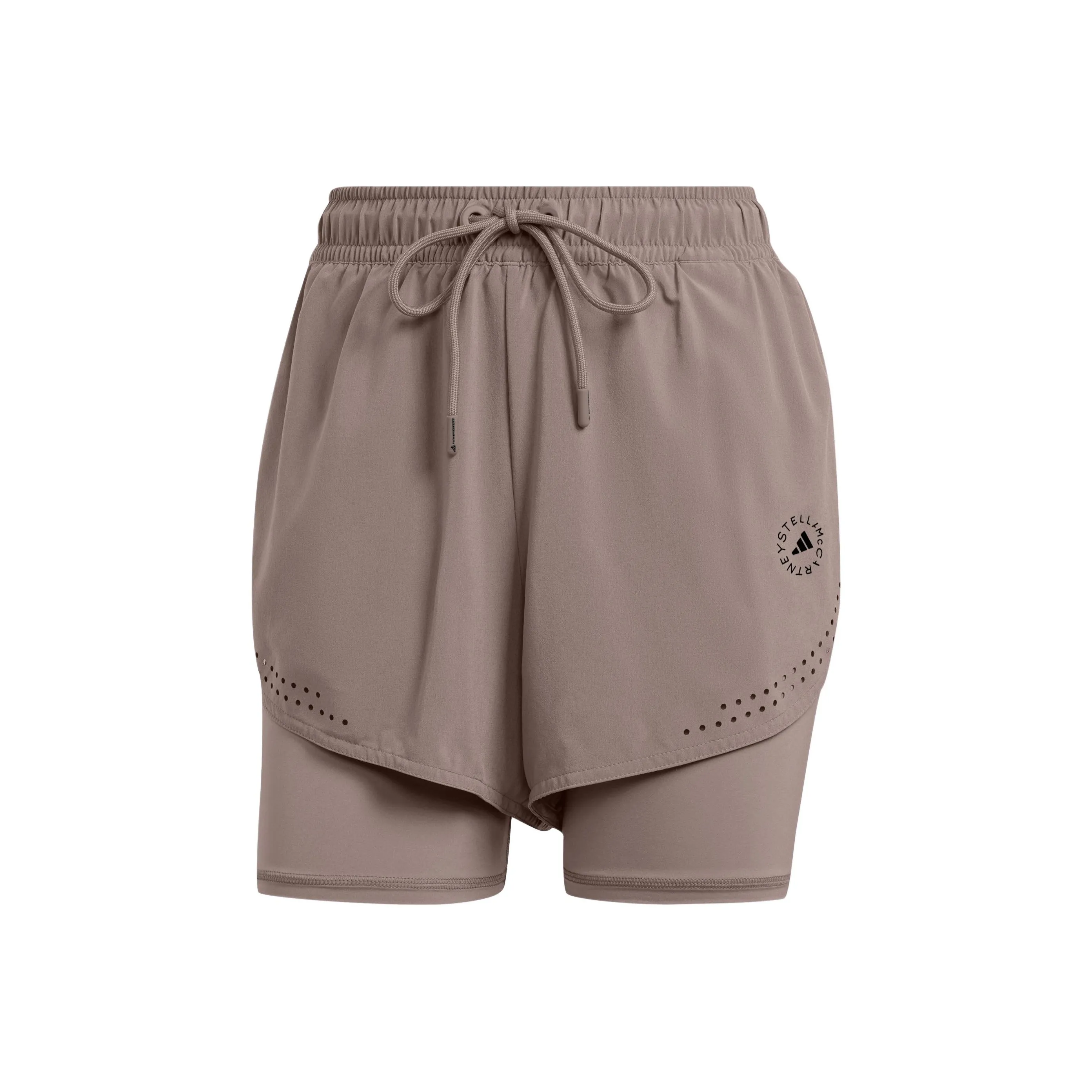 Adidas TRUEPURPOSE 2 IN 1 SHORTS Sports Shorts Women's Earth Brown Gray