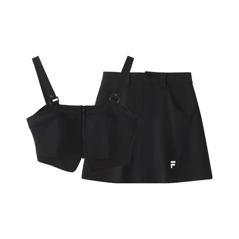 FILA FUSION FILA FUSION X Комплект с юбкой Женская Глубокий черный BK