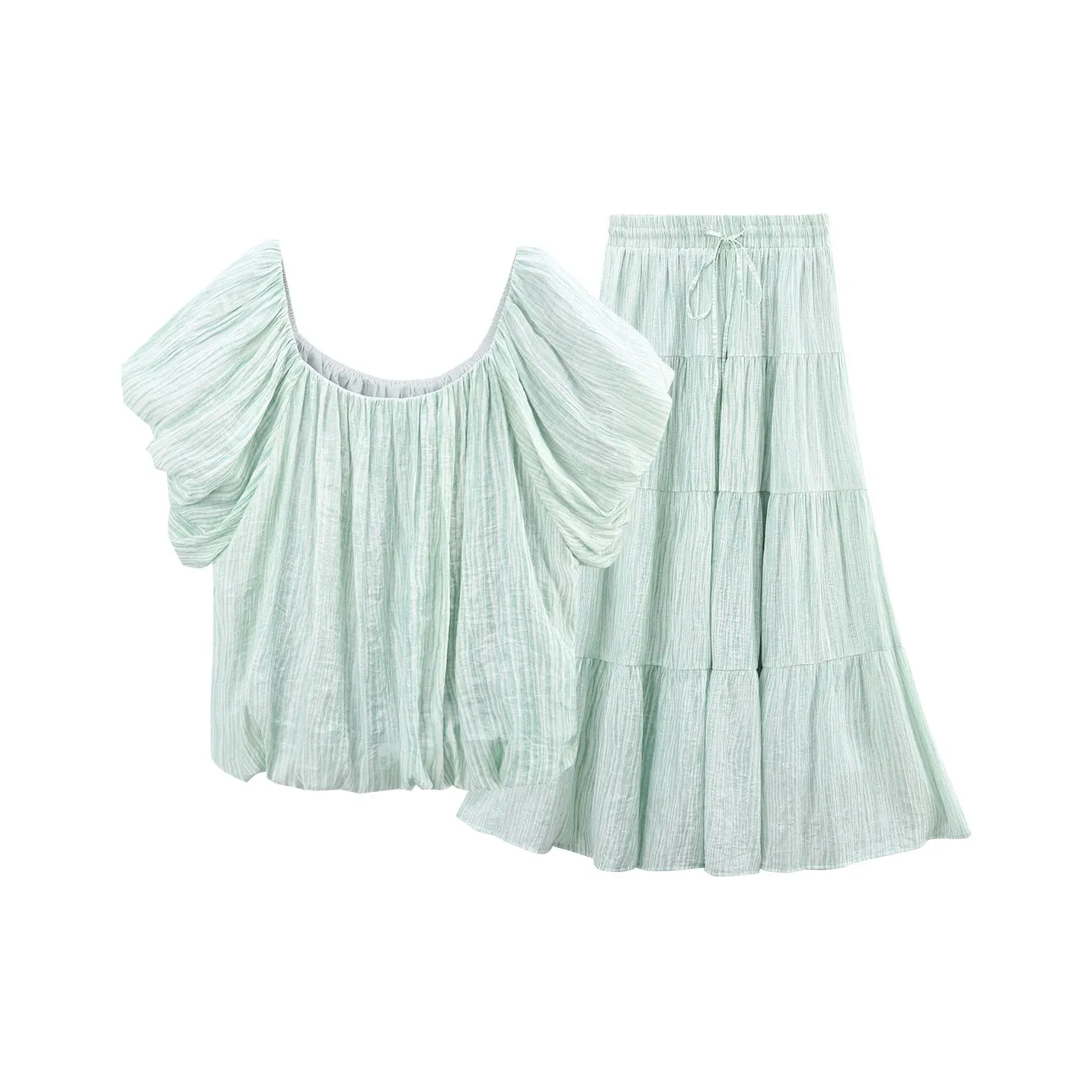 Комплект с юбкой A Paradise For Awakening женский зеленый