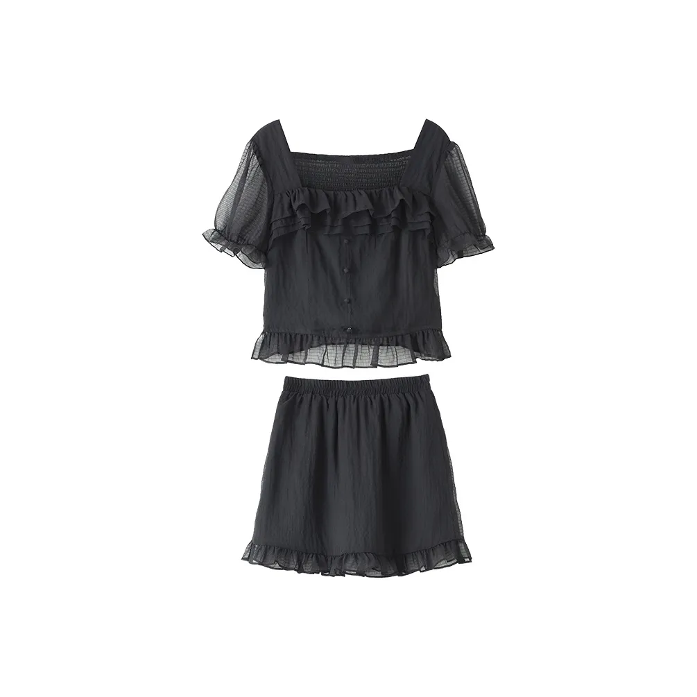 PAIN OR PLEASURE Летний комплект с юбкой женский