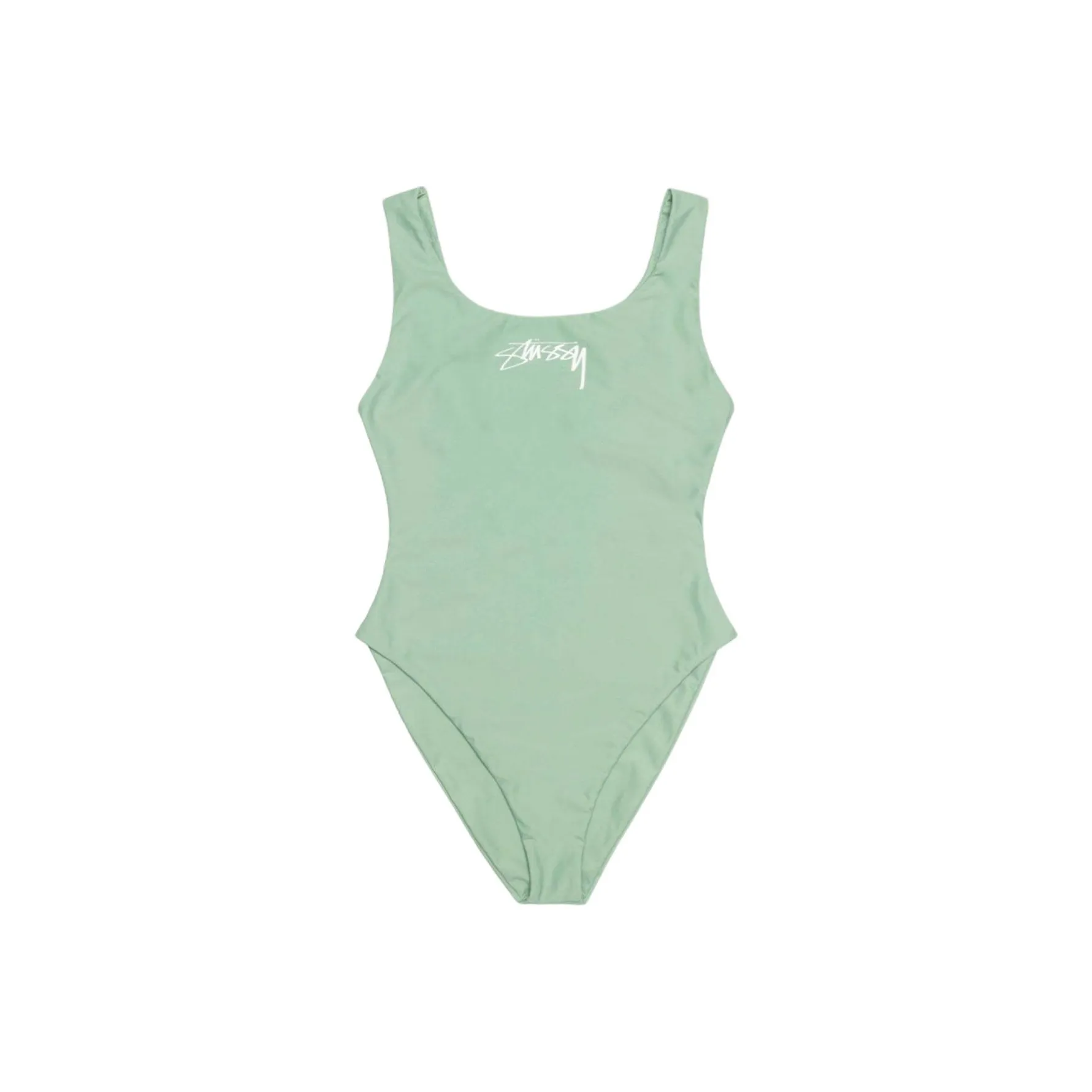 Stussy Surf Stock One Piece Swimsuit Sage
